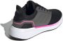 Adidas Performance EQ 19 hardloopschoenen zwart grijs roze - Thumbnail 5