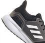 Adidas Performance EQ19 hardloopschoenen zwart wit grijs - Thumbnail 9
