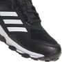 Adidas Fabela Rise Dames Sportschoenen Korfbal Gras Black White - Thumbnail 5
