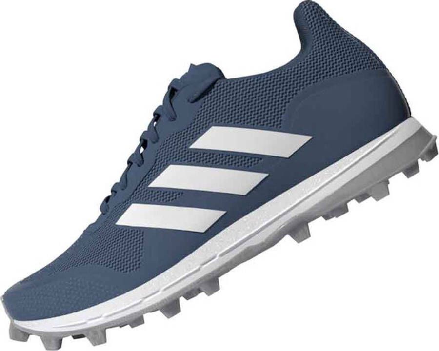 Adidas Fabela Zone 2.1 Dames Sportschoenen Korfbal Gras Blue White - Foto 12
