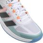 Adidas Forcebounce 2.0 Sportschoenen Volleybal Indoor wit blauw - Thumbnail 3