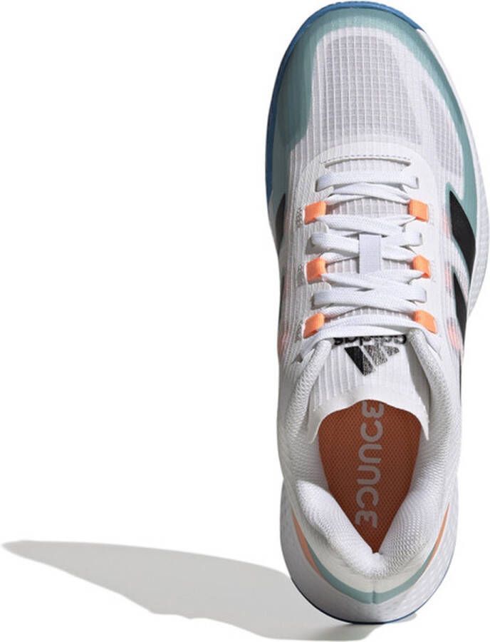 adidas Forcebounce 2.0 Sportschoenen Volleybal Indoor wit blauw