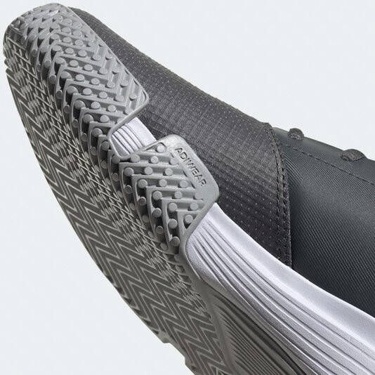 Adidas GameCourt Tennisschoenen Grey Six Silver Metallic Purple Tint Dames - Foto 5