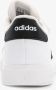 Adidas Originals Kinder gympen met klittenbandsluiting en elastische veters Grand Court Wit - Thumbnail 12