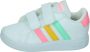 Adidas Sportswear Grand Court Lifestyle Schoenen Kinderen Wit - Thumbnail 5