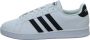 Adidas Grand Court Sneakers Ftwr White Core Black - Thumbnail 13