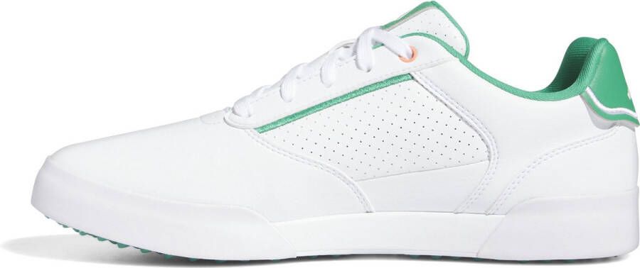 adidas Heren Retrocross Golfschoen White Green Maat : 42 2 3