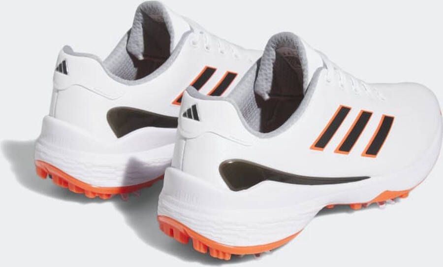 adidas Heren ZG23 Golfschoen Spikes Cloud White Black Solar Red Maat : 44 2 3