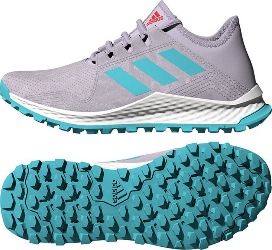 Adidas Hockey Youngstar Schoenen Sportschoenen Korfbal Purple Green - Foto 7
