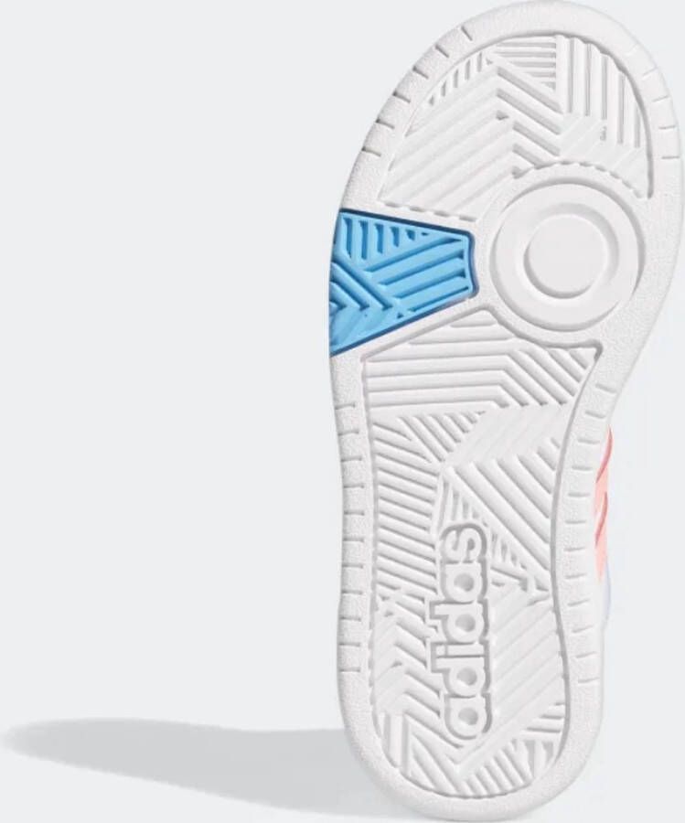 adidas HOOPS MID 3.0 K Sneakers Jongens Wit