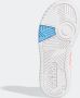 Adidas hoops mid 3.0 sneakers wit roze kinderen - Thumbnail 7