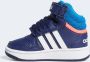 Adidas SPORTSWEAR Hoops Mid 3.0 AC Trainers Baby Dark Blue Rush Turbo - Thumbnail 5