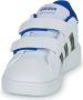 Adidas Sportswear Grand Court 2.0 sneakers wit zwart oranje Imitatieleer 26 - Thumbnail 5
