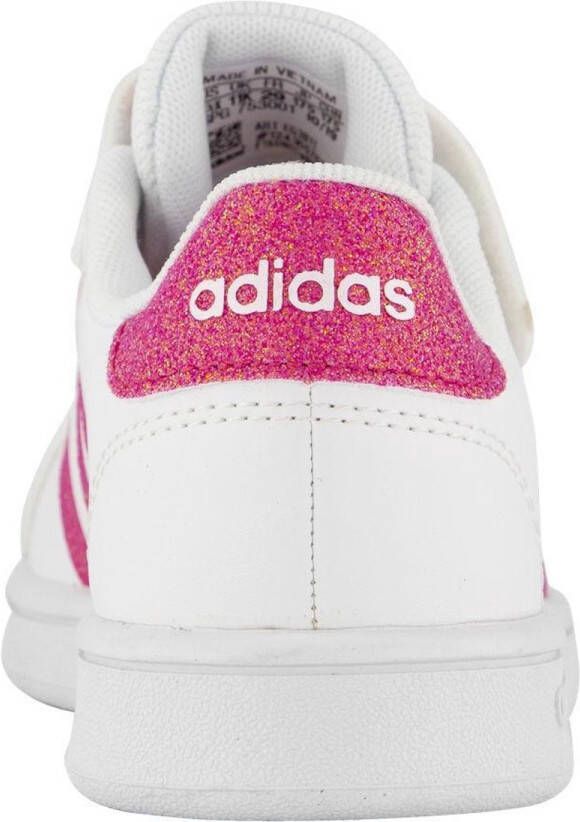 adidas Kinderen Witte Grand Court klittenband