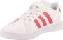 Adidas Kinderen Witte Grand Court klittenband - Thumbnail 4