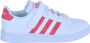Adidas Kinderen Witte Grand Court klittenband - Thumbnail 7