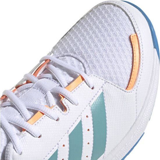 Adidas Performance Ligra 7 zaalsportschoenen wit oranje blauw groen - Foto 7