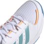 Adidas Performance Ligra 7 zaalsportschoenen wit oranje blauw groen - Thumbnail 7