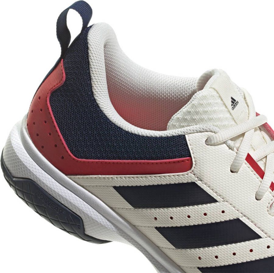 adidas Ligra 7 Sportschoenen Volleybal Smashcourt wit blauw