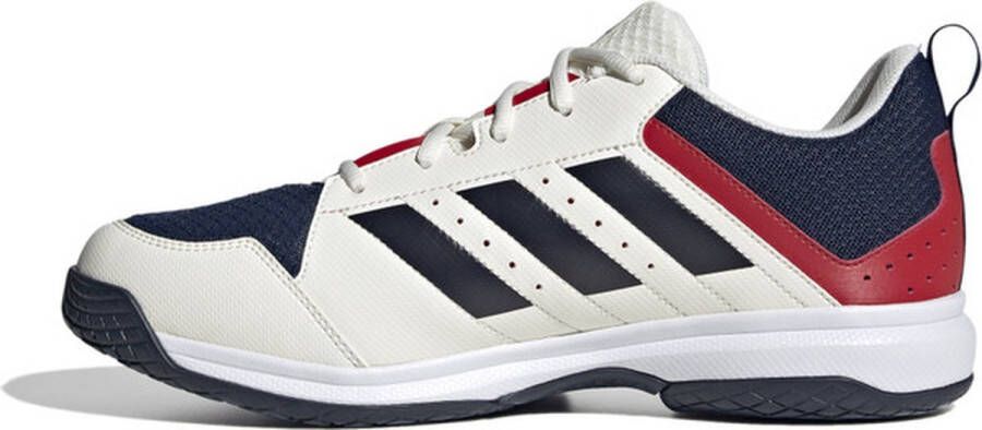 adidas Ligra 7 Sportschoenen Volleybal Smashcourt wit blauw