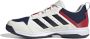 Adidas Perfor ce Ligra 7 zaalsportschoenen ecru donkerblauw rood - Thumbnail 9