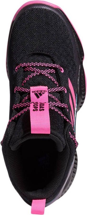 adidas Lockdown Junior Basketbalschoenen Black Kinderen