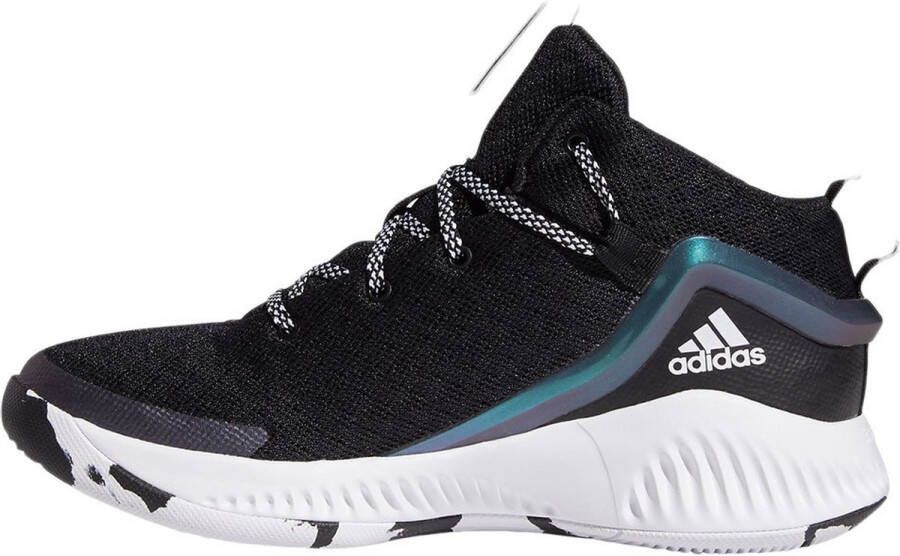 adidas Lockdown Junior Basketbalschoenen Blauw