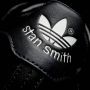 Adidas Stan Smith J Lage sneakers Leren Sneaker Meisjes Zwart - Thumbnail 9