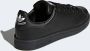 Adidas Stan Smith J Lage sneakers Leren Sneaker Meisjes Zwart - Thumbnail 6