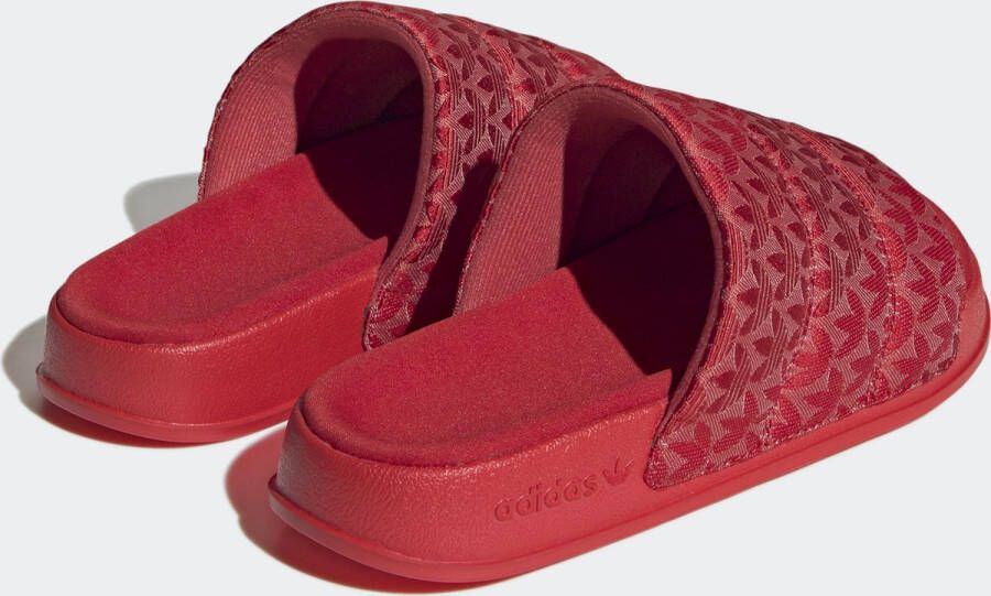 adidas Originals adilette Essential Badslippers Dames Rood