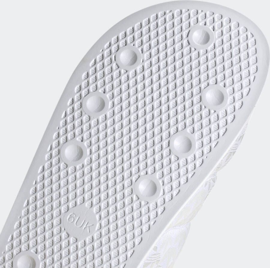 adidas Originals adilette Essential Badslippers Dames Wit