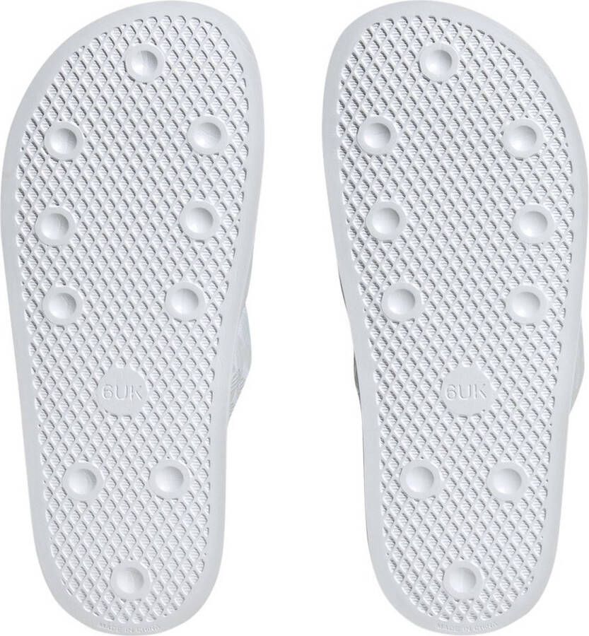 adidas Originals adilette Essential Badslippers Dames Wit