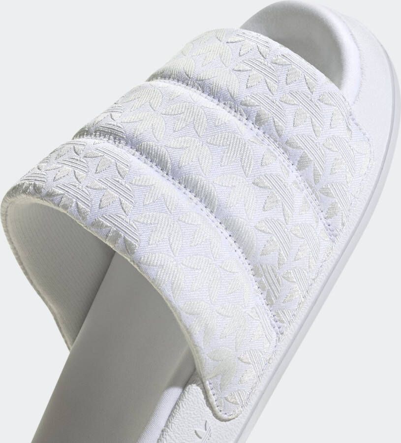 adidas Originals adilette Essential Badslippers Dames Wit