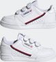 Adidas Originals Continental 80 Schoenen Cloud White Cloud White Scarlet - Thumbnail 14