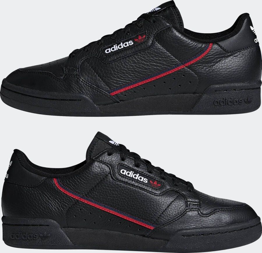 adidas Originals Continental 80 Schoenen Unisex Zwart