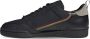 Adidas Continental 80 Heren Schoenen Black Leer 2 3 Foot Locker - Thumbnail 7