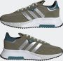 Adidas Originals Retropy F2 sneakers kaki zilver metallic olijfgroen - Thumbnail 12