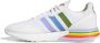 Adidas Originals De sneakers van de manier Zx 1K Boost Pride - Thumbnail 5