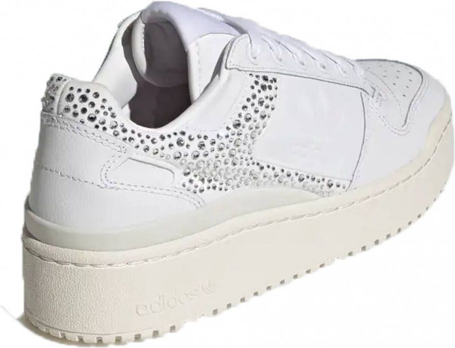 adidas Originals Forum Bold W Sparkly Crystals Dames Sneakers Plateau schoenen Wit H05060