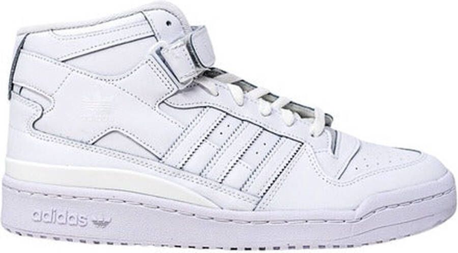 Adidas Originals Forum Mid Schoenen Cloud White Cloud White Cloud White Heren - Foto 10