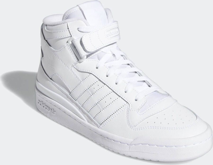 Adidas Originals Forum Mid Schoenen Cloud White Cloud White Cloud White Heren - Foto 11