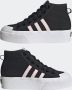 Adidas Originals Nizza Platform Mid Schoenen Kinderen Zwart - Thumbnail 5