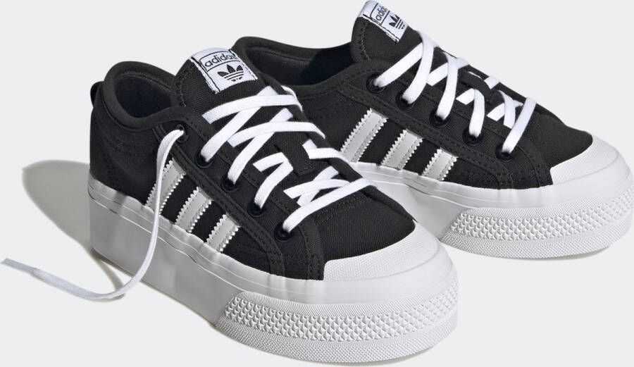 adidas Originals Nizza Platform Schoenen Kinderen Zwart