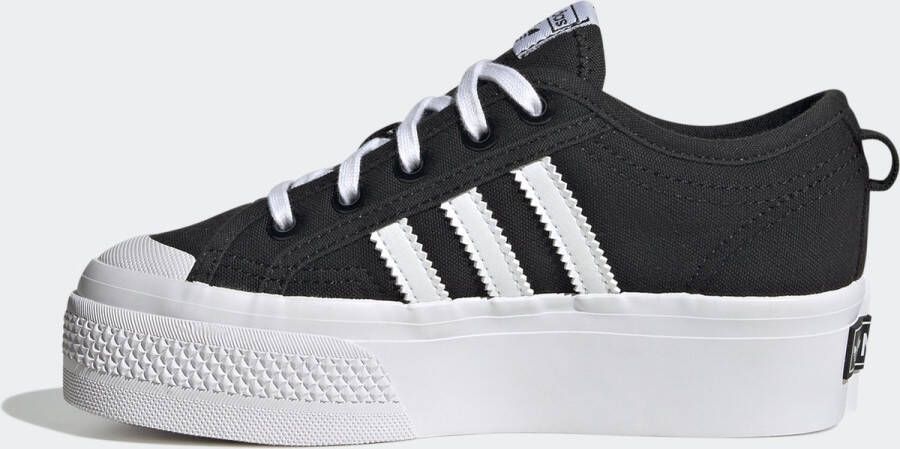 adidas Originals Nizza Platform Schoenen Kinderen Zwart