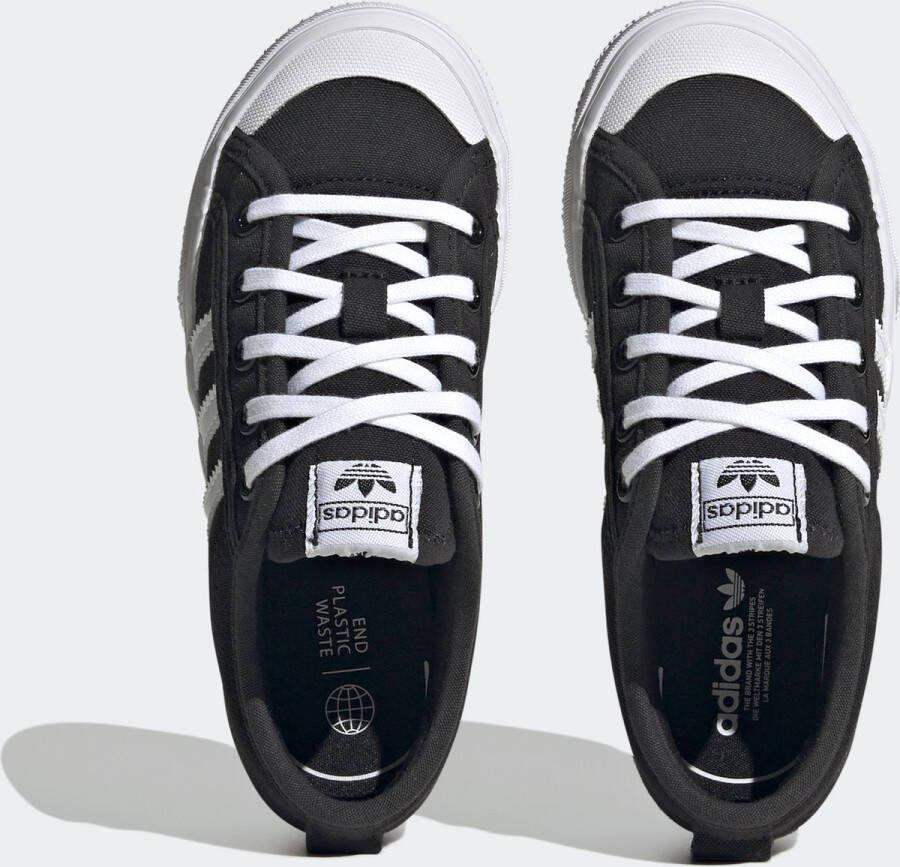 adidas Originals Nizza Platform Schoenen Kinderen Zwart