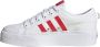Adidas ORIGINALS Nizza Platform Sneakers Ftwr White Semi Lucid Blue Core Black Dames - Thumbnail 6
