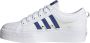 Adidas ORIGINALS Nizza Platform Sneakers Ftwr White Semi Lucid Blue Core Black Dames - Thumbnail 6