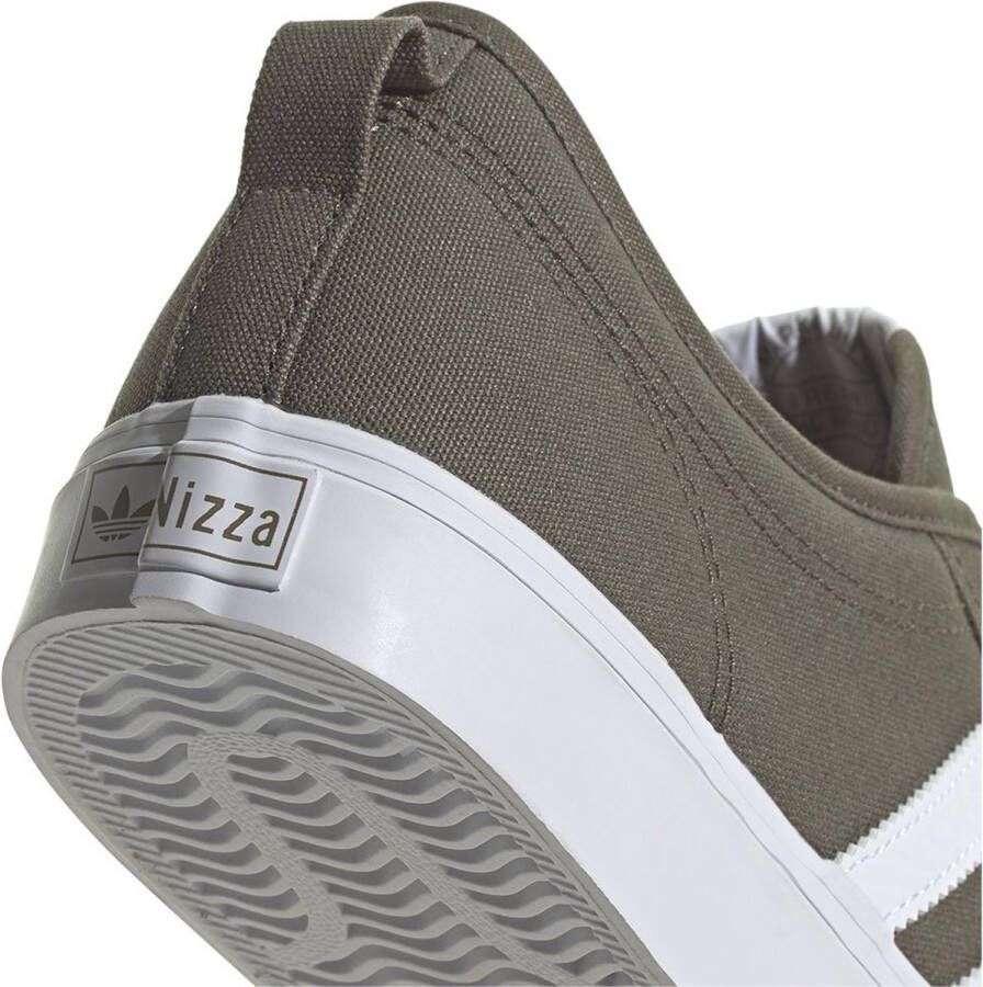 Adidas ORIGINALS Nizza Sneakers Olive Strata Ftwr White Ftwr White Heren