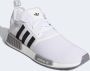 Adidas Originals Nmd_R1 Primeblue Witte Sneakers met Zwarte Inzetstukken White - Thumbnail 6