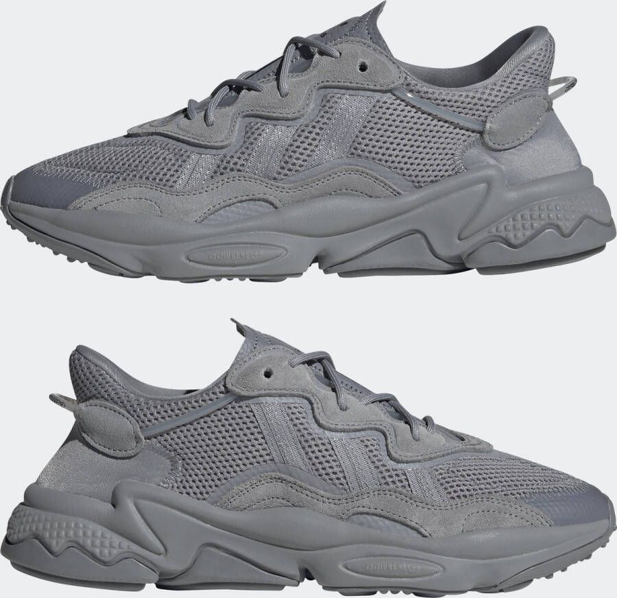 Adidas Originals Ozweego Grey Grey Core Black Grey Grey Core Black Schoenen